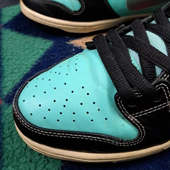 %Size 12 - Nike SB Dunk High Premium x Diamond Supply Co. Tiffany Men / A 14 - Picture 9 of 16